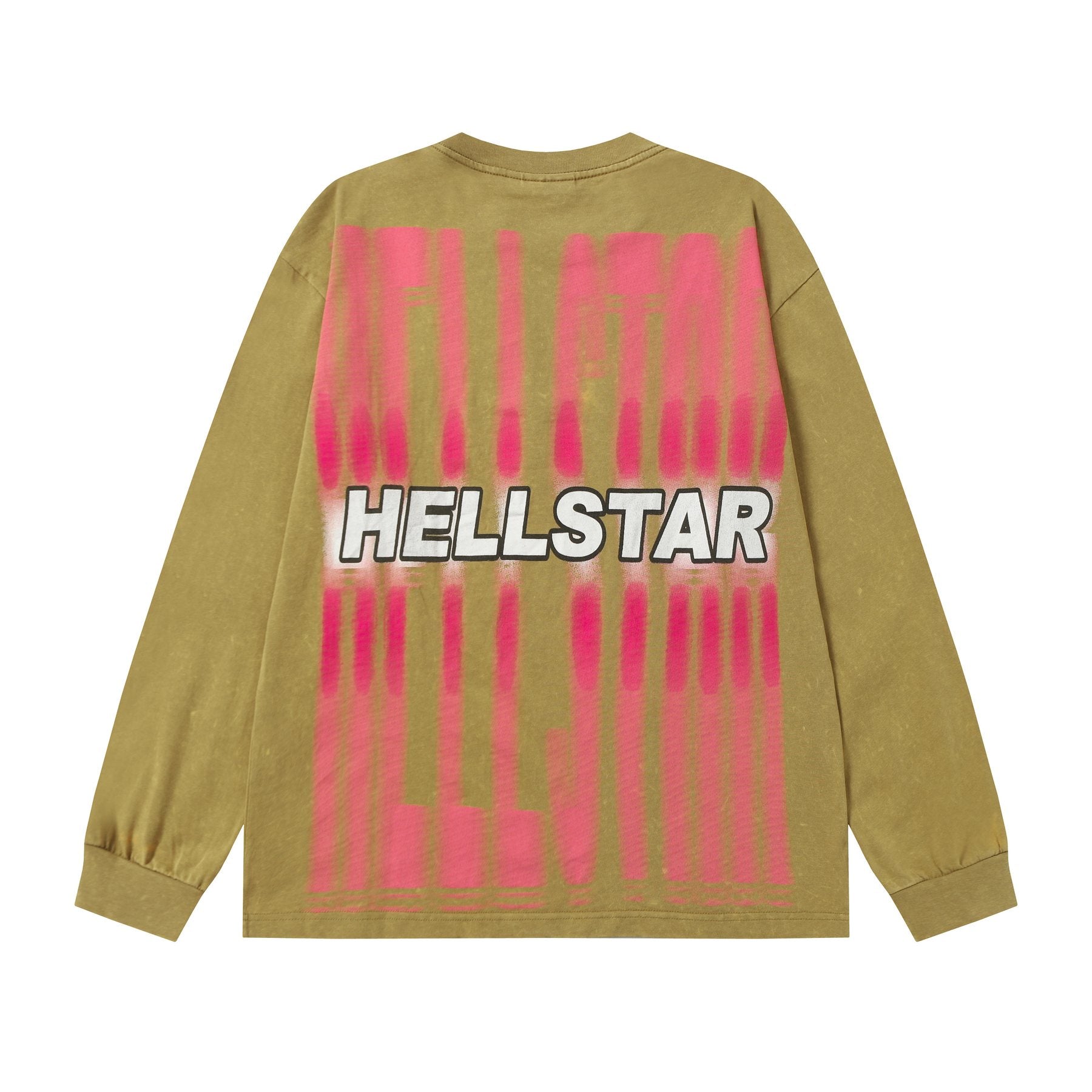HS Face Graphic Long-Sleeve T-Shirt ¡ª back