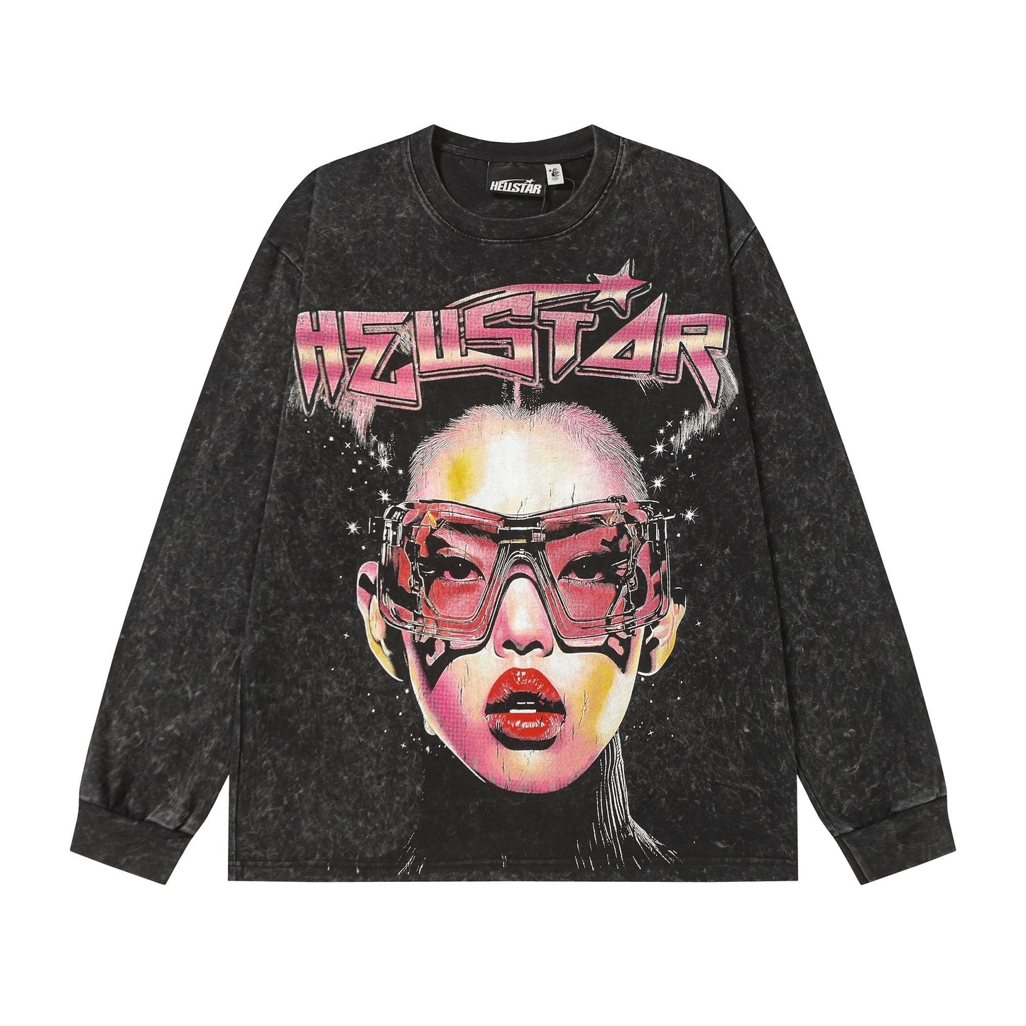 HS Face Graphic Long-Sleeve T-Shirt ¡ª hero