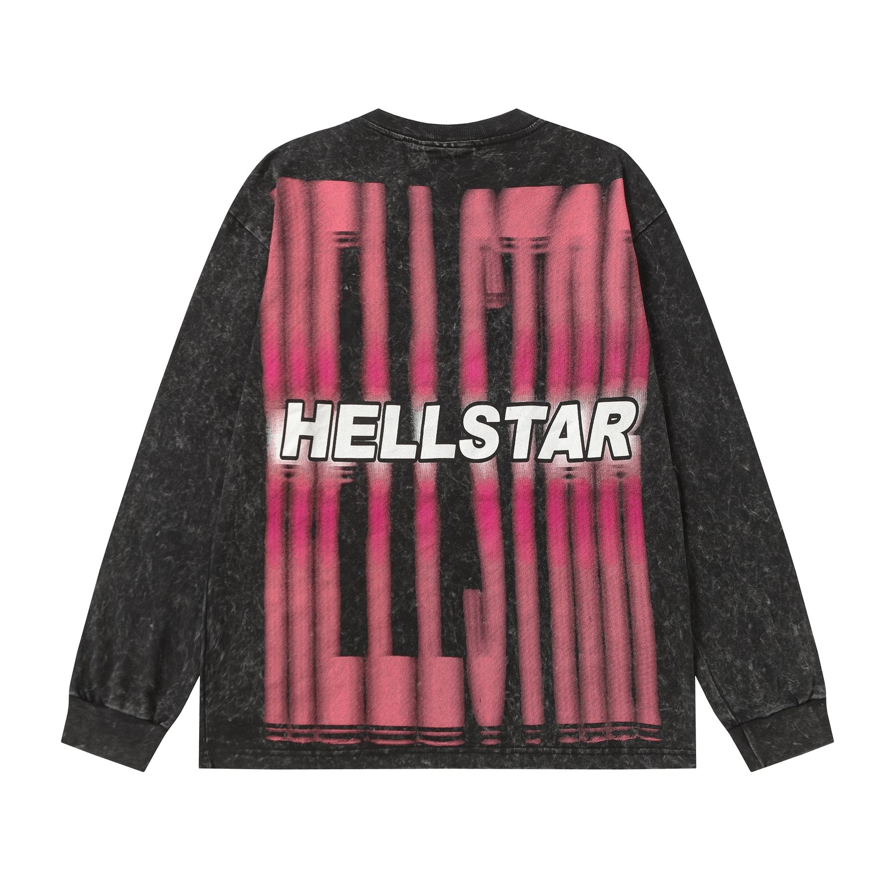 HS Face Graphic Long-Sleeve T-Shirt ¡ª back