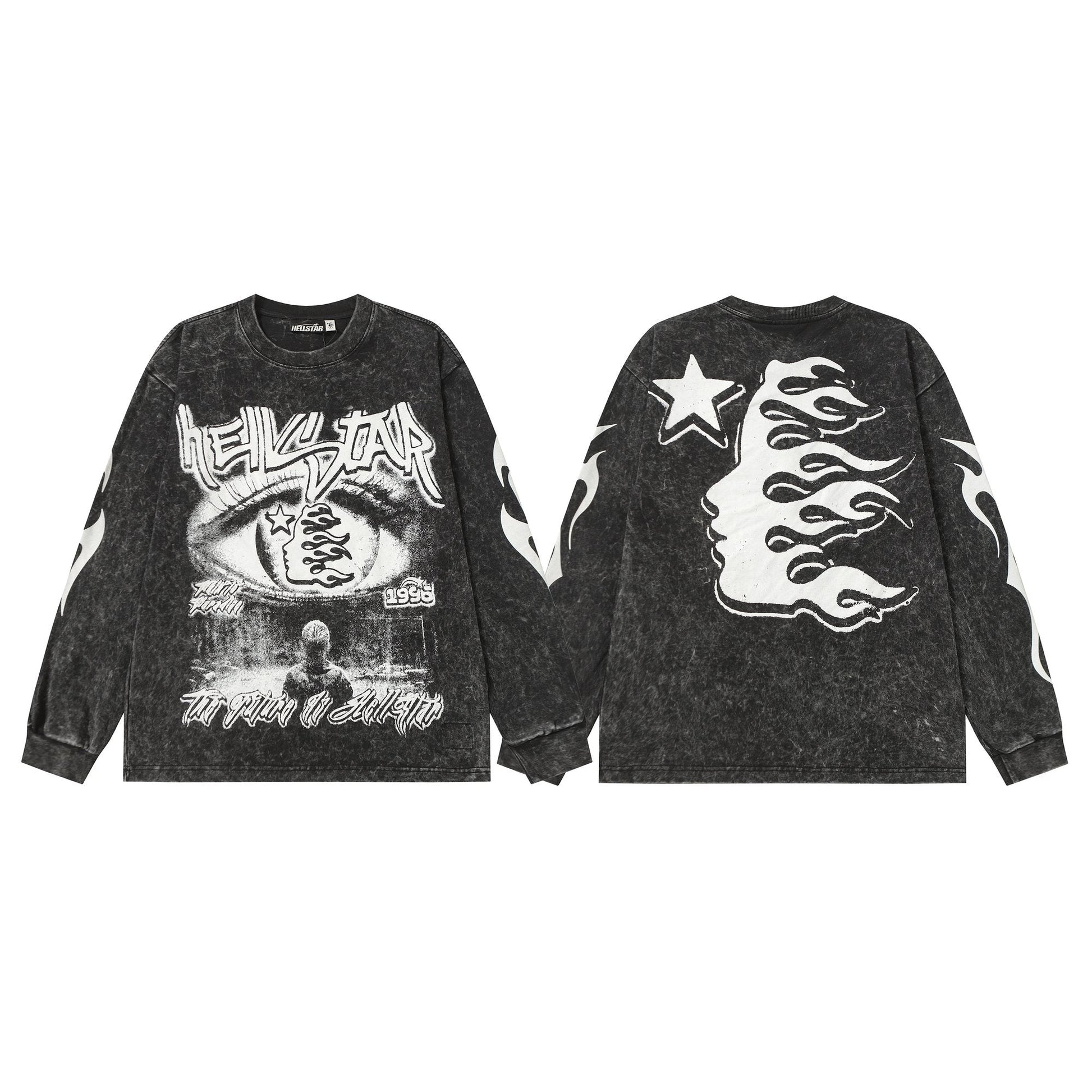 HS Eye & Flame Graphic Long-Sleeve T-Shirt ¡ª hero