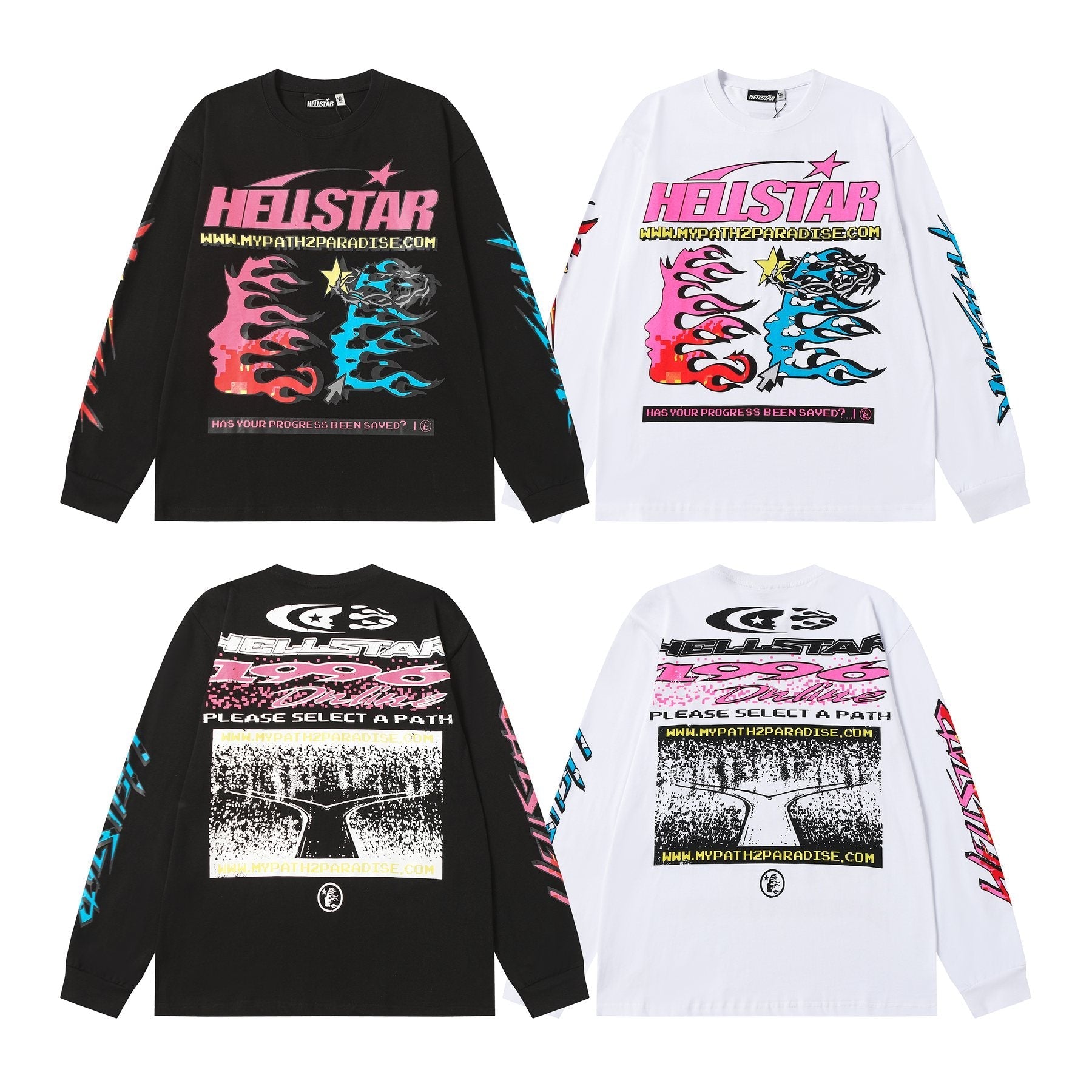 HS Path to Paradise Long-Sleeve Graphic T-Shirt ¡ª comparison