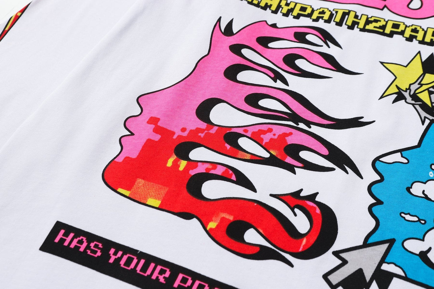 HS Path to Paradise Long-Sleeve Graphic T-Shirt ¡ª detail