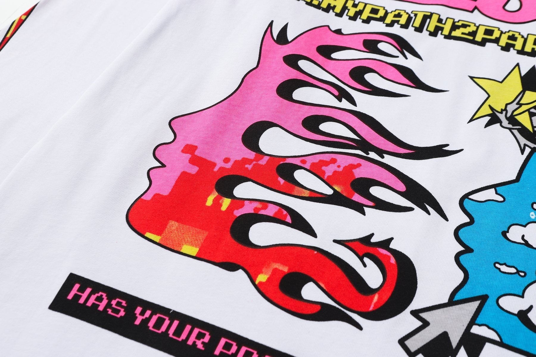 HS Path to Paradise Long-Sleeve Graphic T-Shirt ¡ª detail