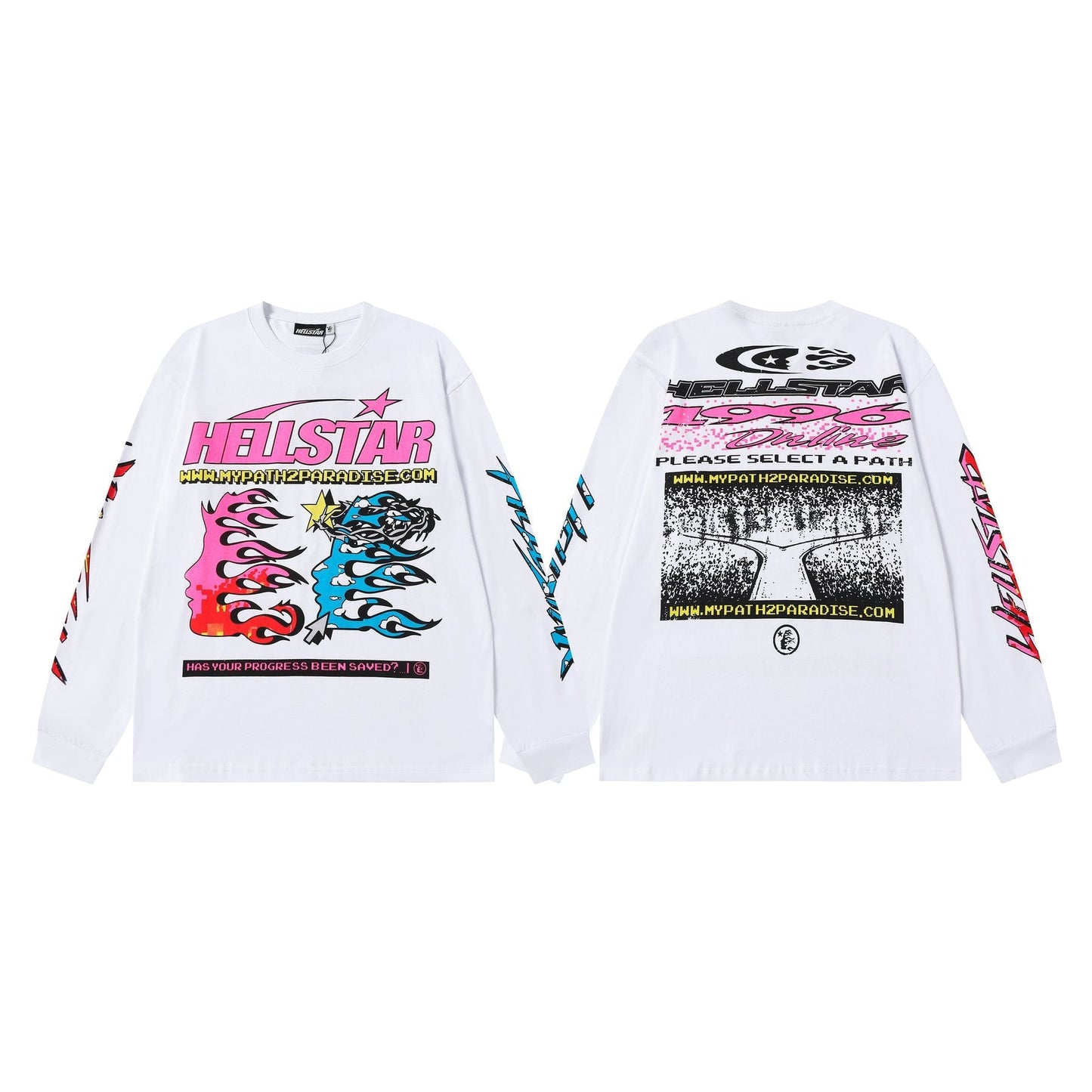 HS Path to Paradise Long-Sleeve Graphic T-Shirt ¡ª front