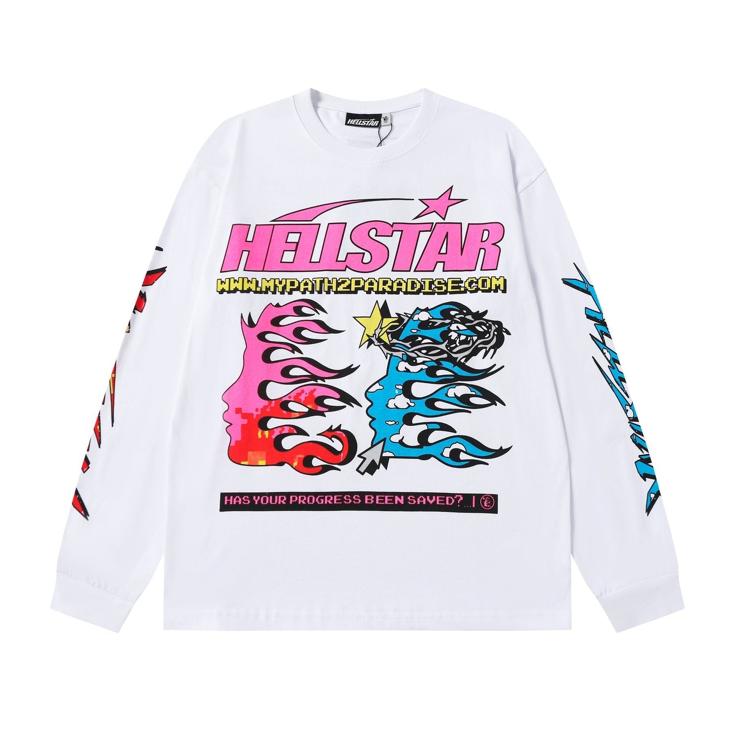 HS Path to Paradise Long-Sleeve Graphic T-Shirt ¡ª front