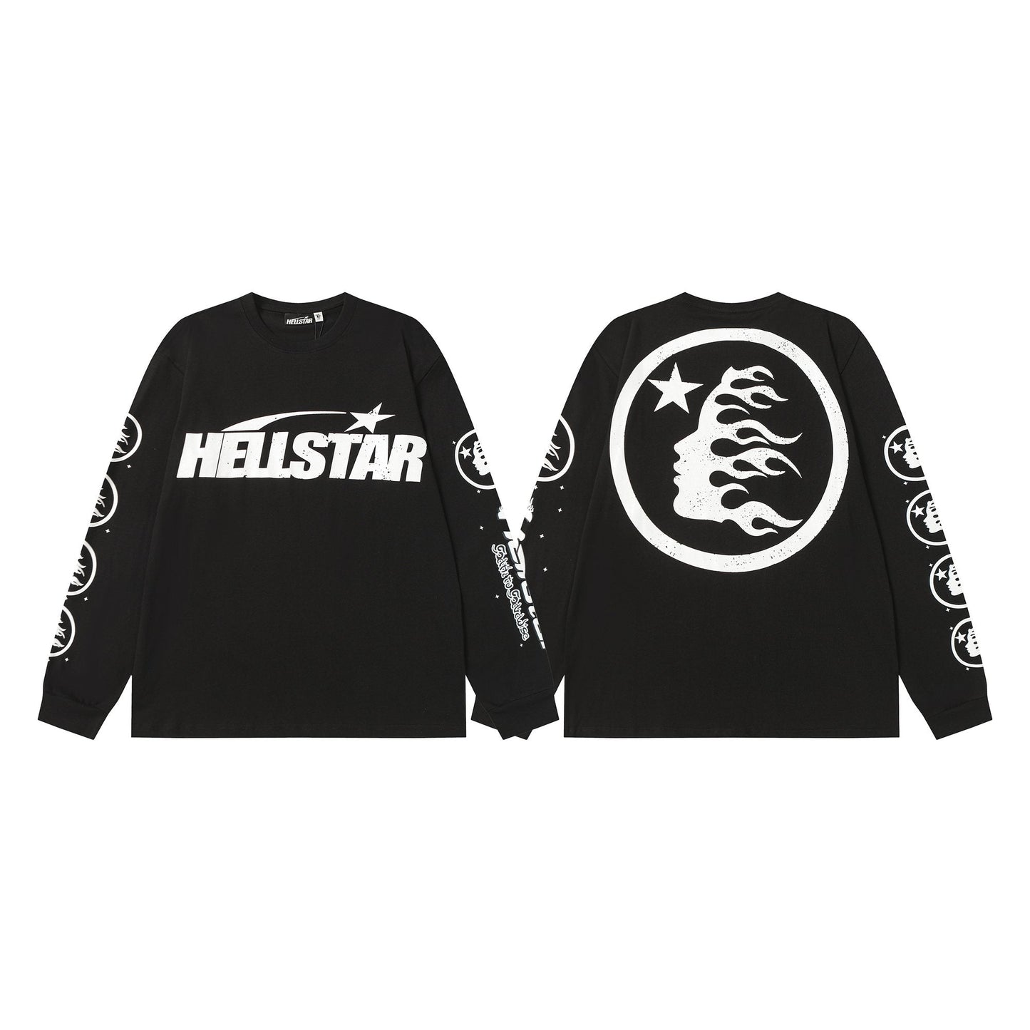 HS Flaming Head Graphic Long-Sleeve T-Shirt ¡ª hero