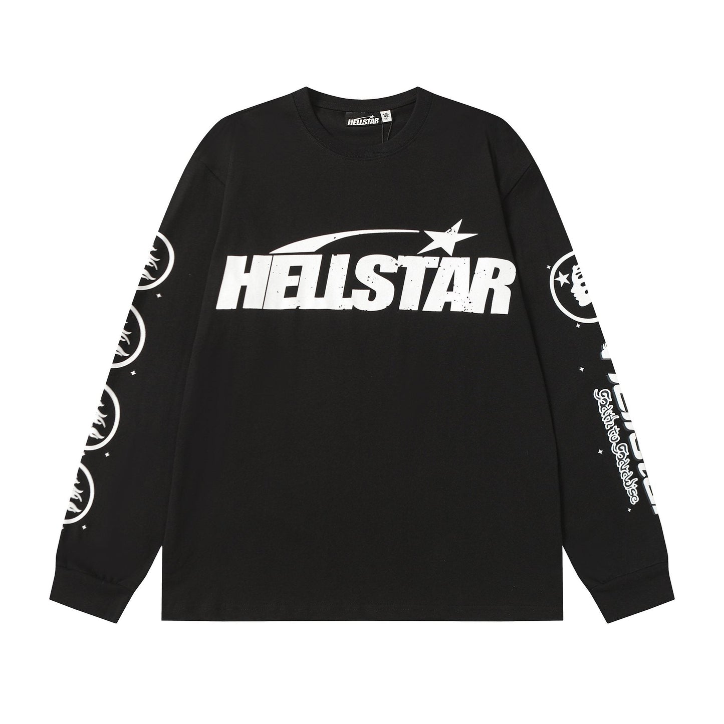 HS Flaming Head Graphic Long-Sleeve T-Shirt ¡ª front