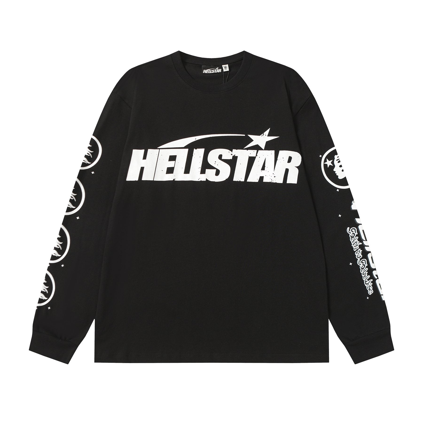 HS Flaming Head Graphic Long-Sleeve T-Shirt ¡ª front