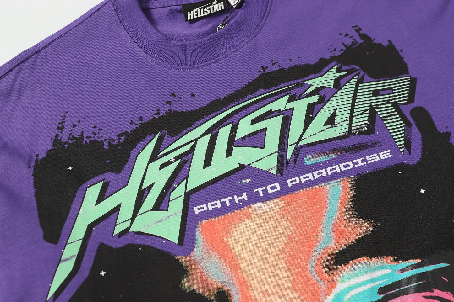 HS Path to Paradise Purple Long-Sleeve T-Shirt ¡ª detail