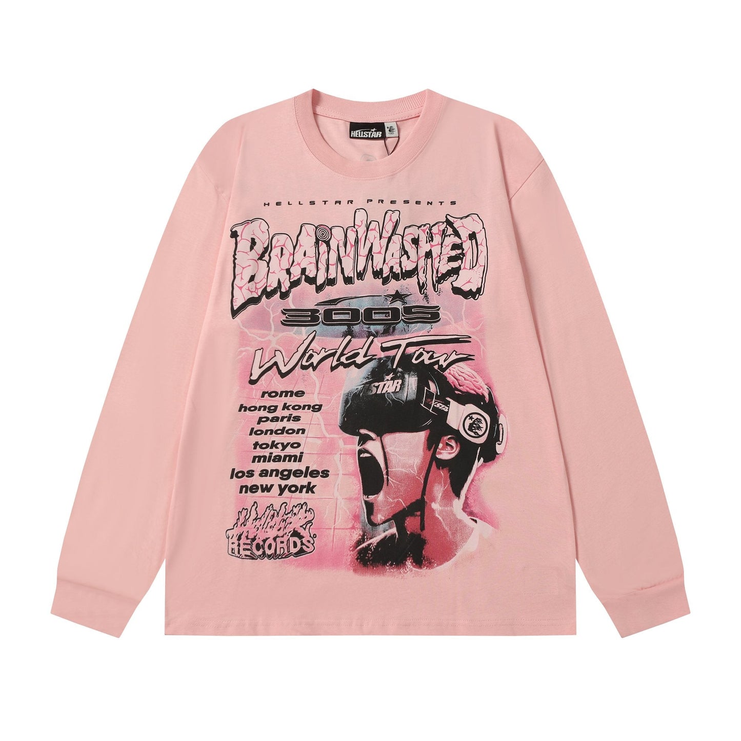 HS Brainwashed 3005 World Tour Long-Sleeve T-Shirt ¡ª hero