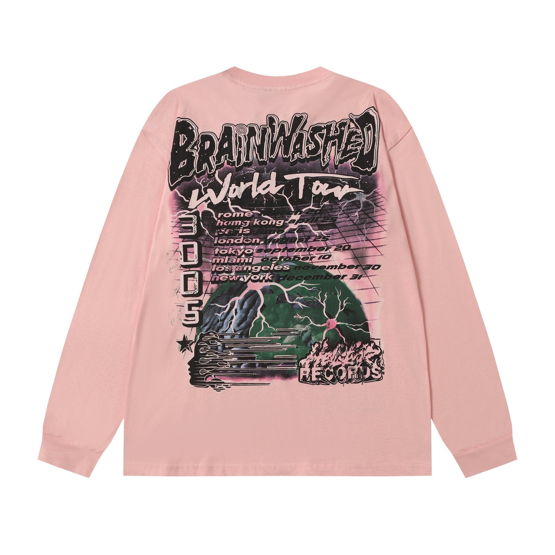HS Brainwashed 3005 World Tour Long-Sleeve T-Shirt ¡ª back