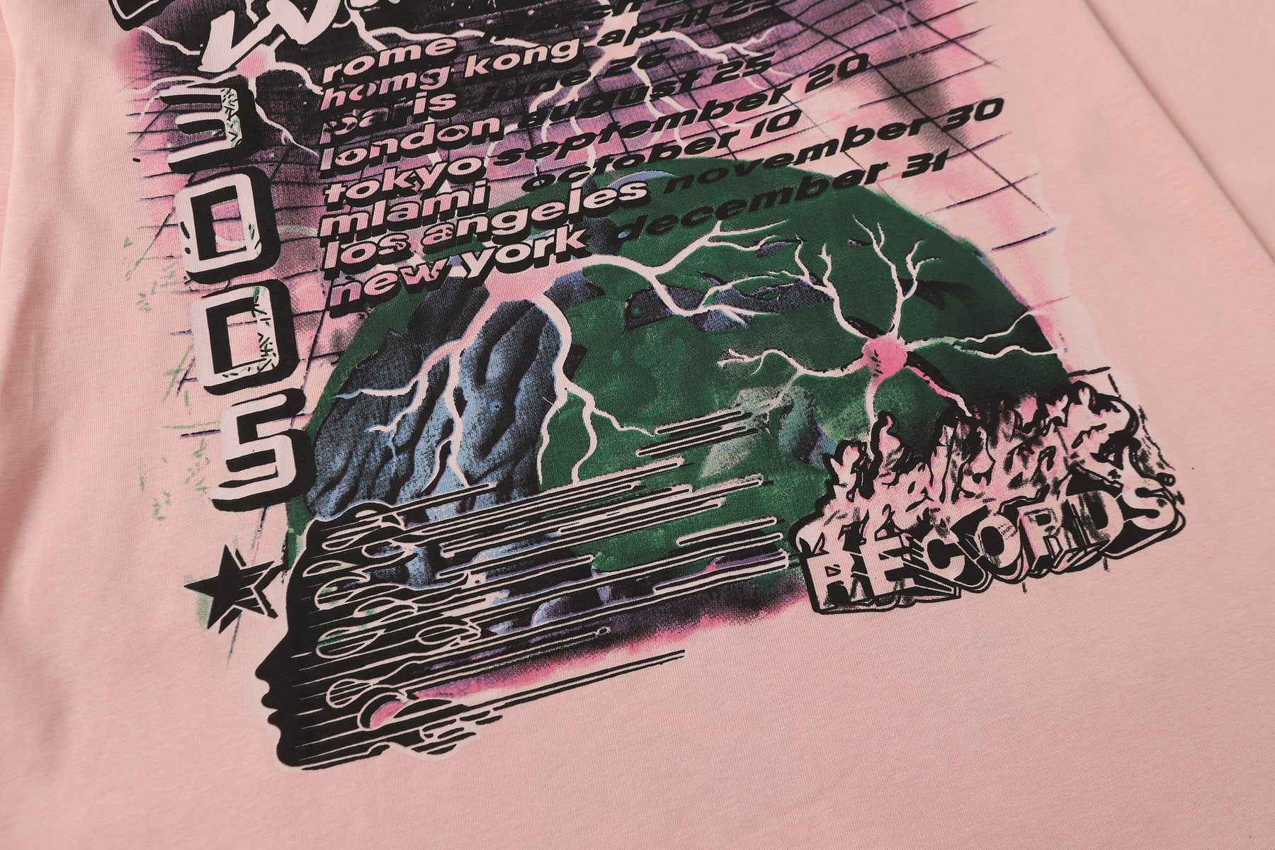 HS Brainwashed 3005 World Tour Long-Sleeve T-Shirt ¡ª detail