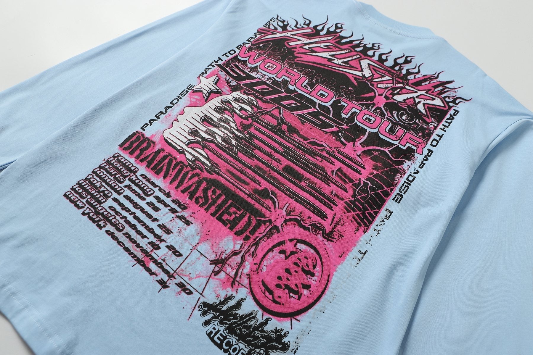 HS World Tour Graphic Long-Sleeve T-Shirt ¡ª detail