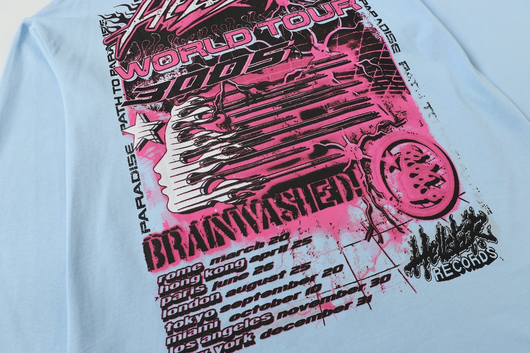HS World Tour Graphic Long-Sleeve T-Shirt ¡ª detail