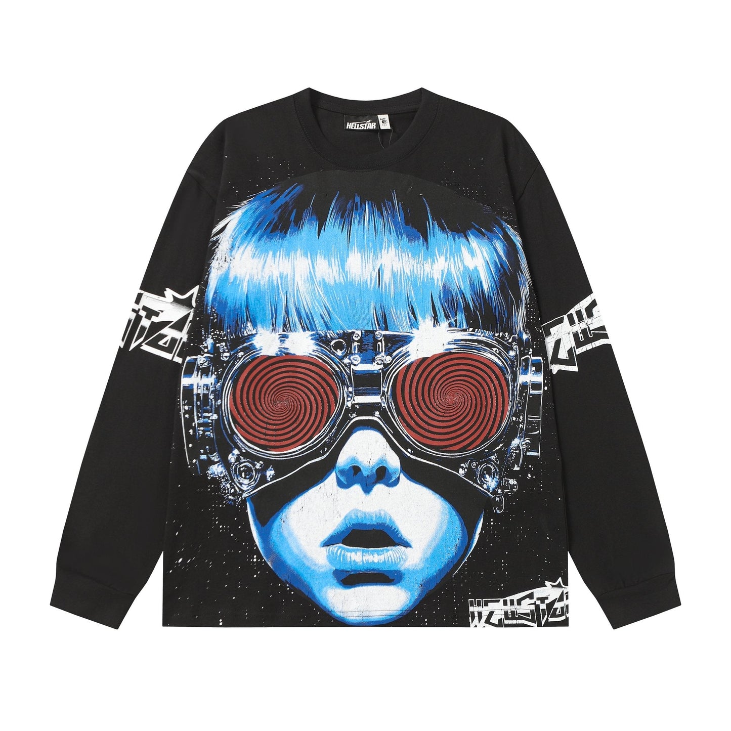 HS Black Graphic Long-Sleeve T-Shirt ¡ª hero
