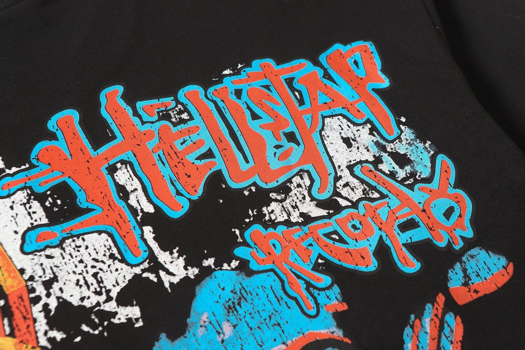 HS Records Graphic Long-Sleeve T-Shirt ¡ª detail