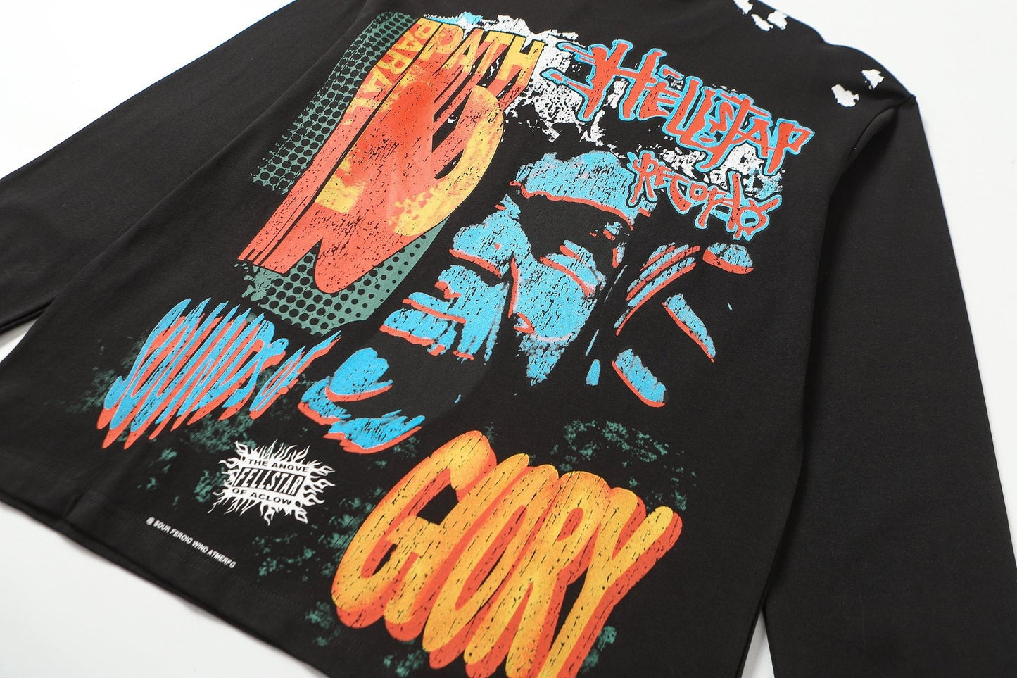 HS Records Graphic Long-Sleeve T-Shirt ¡ª detail