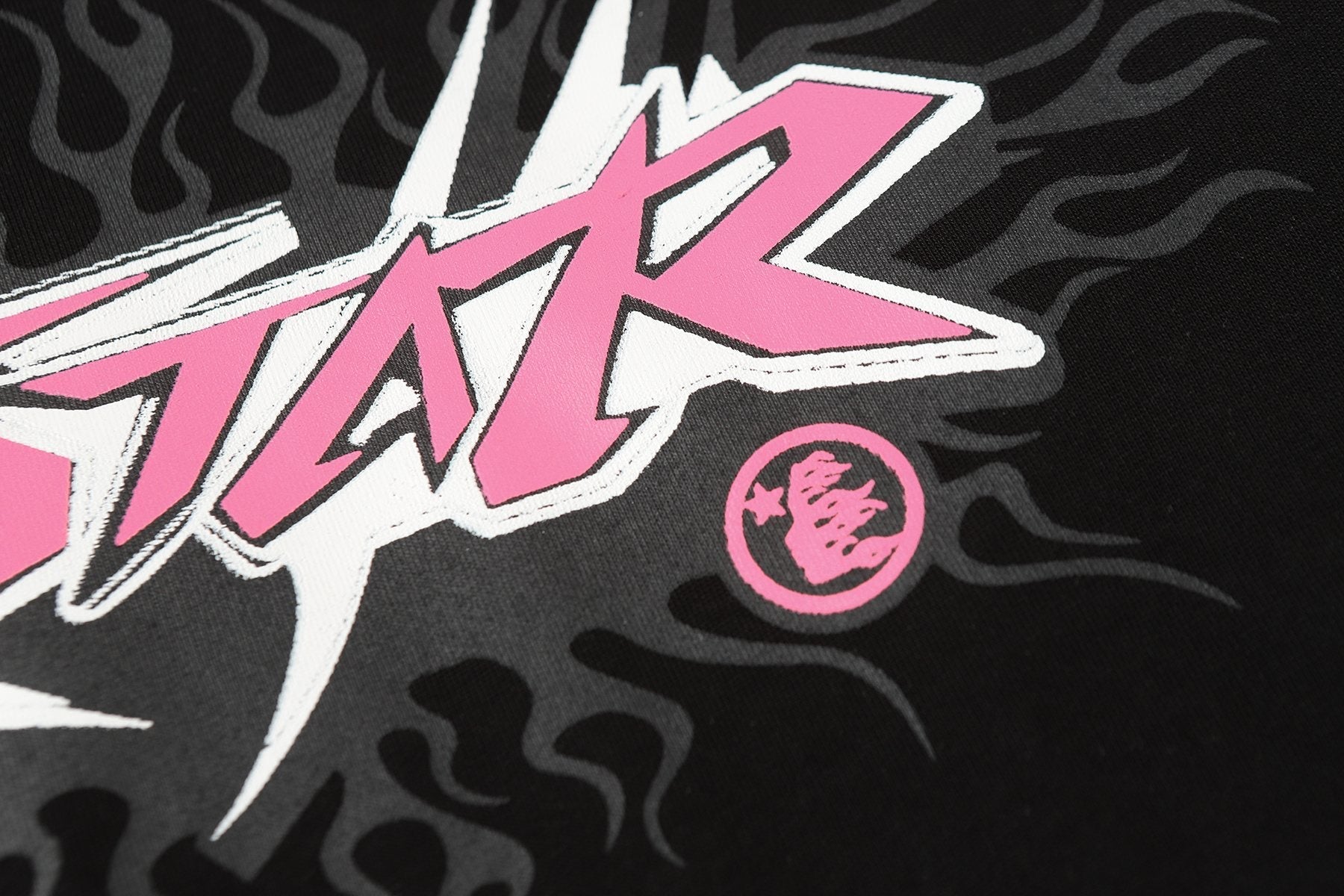 HS Flame Graphic Long-Sleeve T-Shirt ¡ª detail