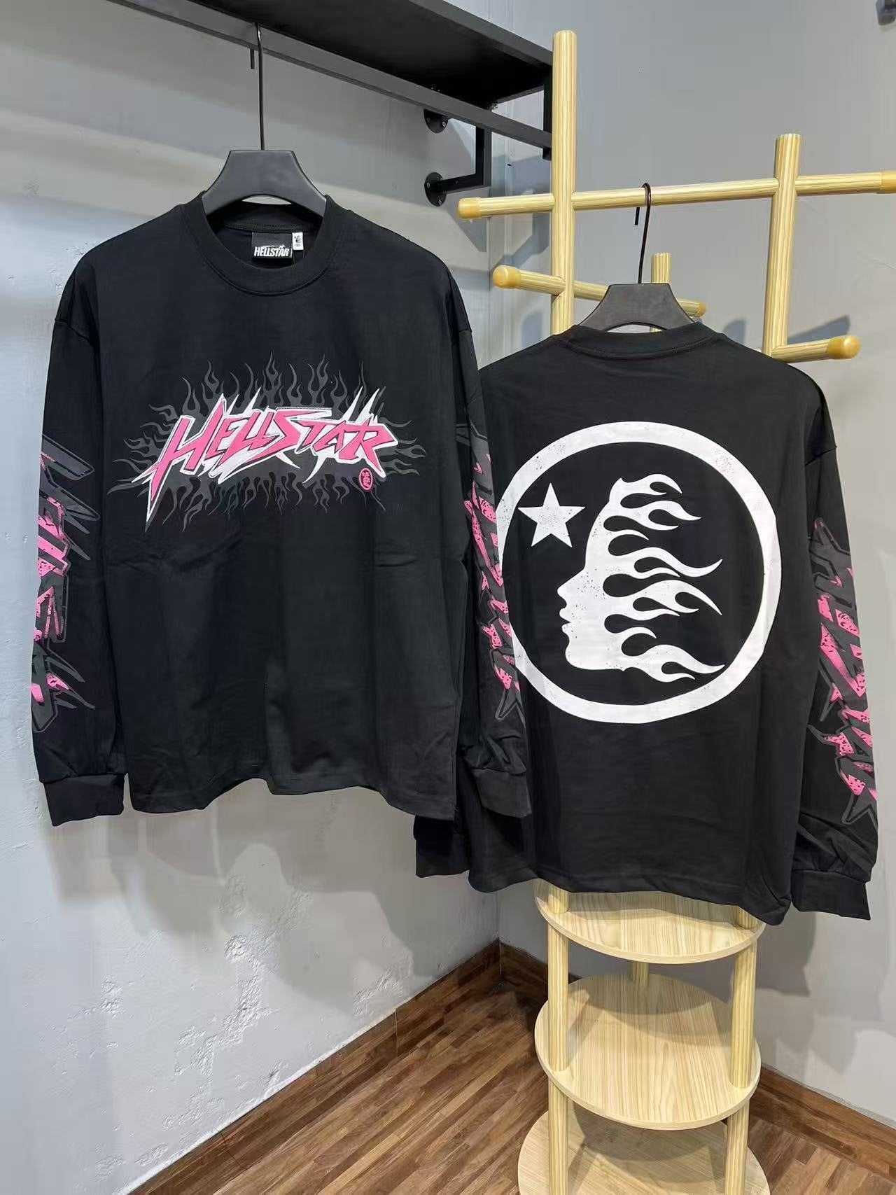 HS Flame Graphic Long-Sleeve T-Shirt ¡ª context
