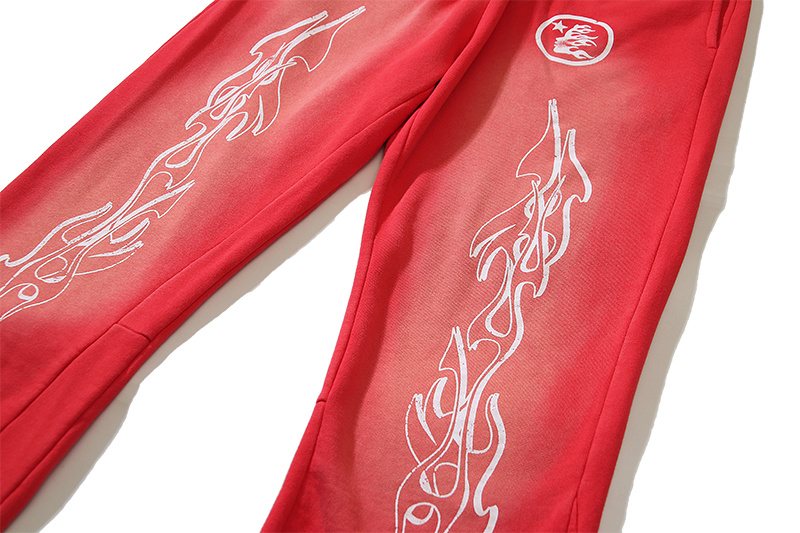 HS Washed Flared Sweatpants ¡ª detail