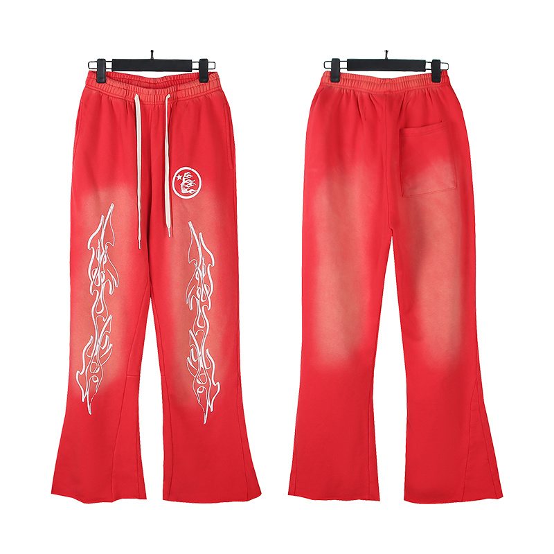 HS Washed Flared Sweatpants ¡ª front