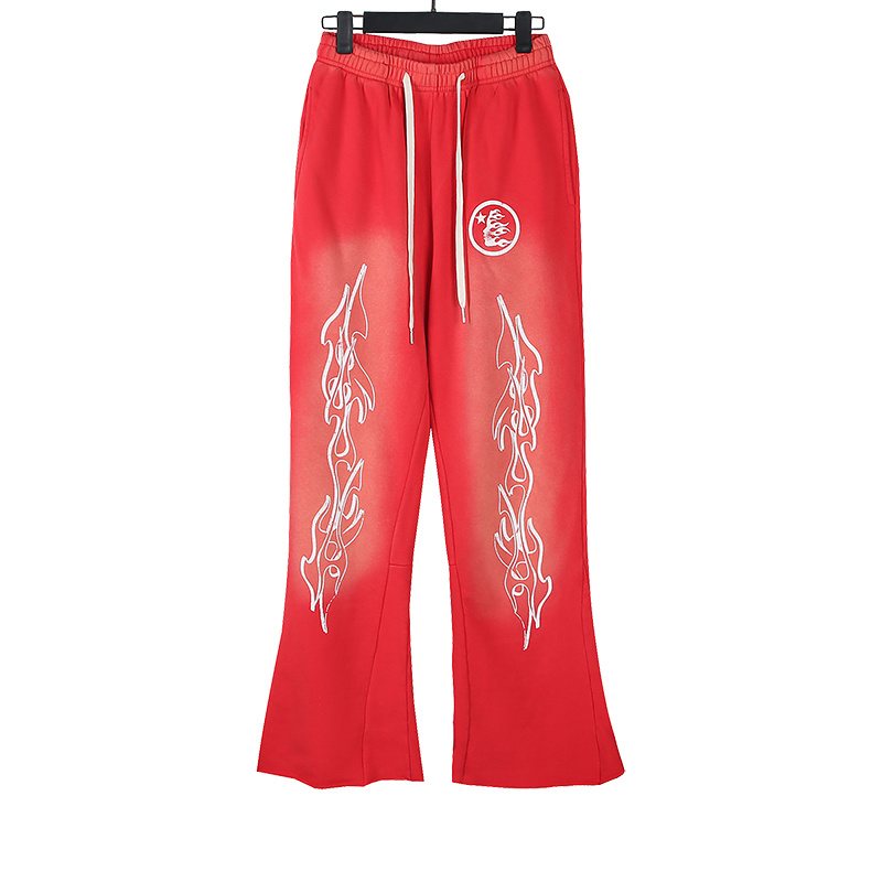 HS Washed Flared Sweatpants ¡ª front