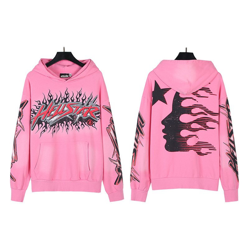 HS Pink Flame Graphic Hoodie ¡ª hero