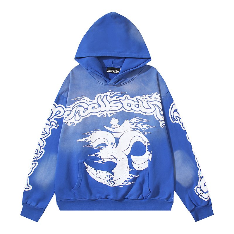 HS Washed Flame Star Graphic Hoodie ¡ª hero