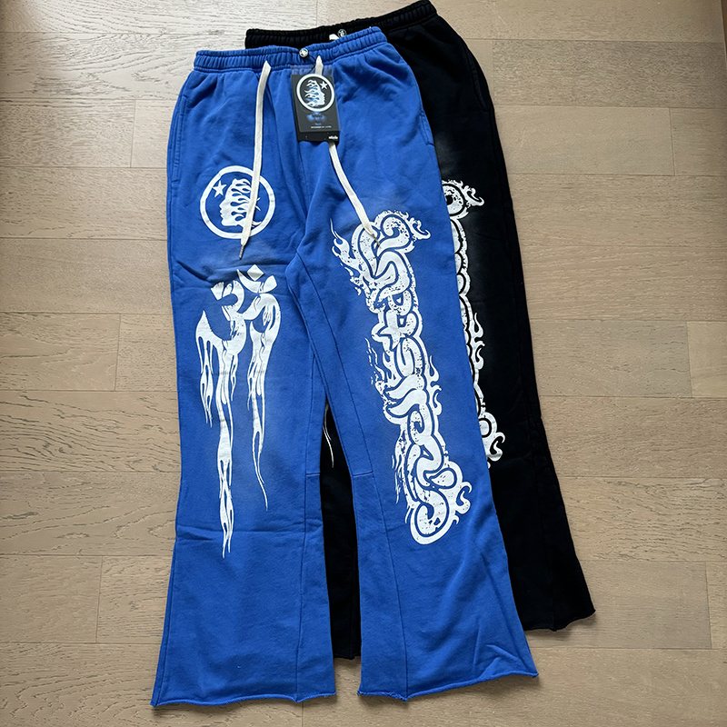 HS Washed Wide-Leg Graphic Sweatpants ¡ª comparison