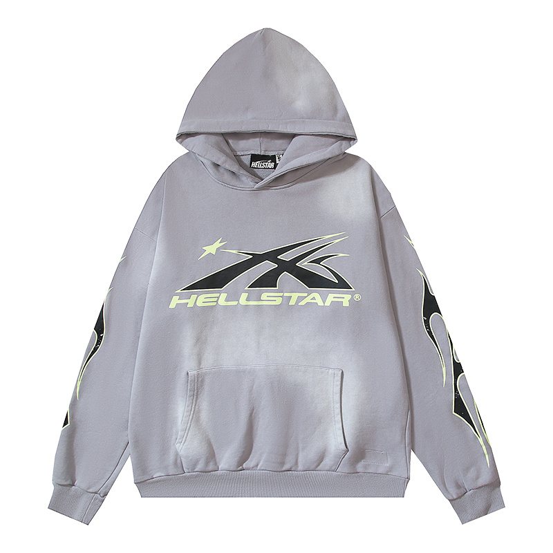 HS Washed Gray Graphic Hoodie ¡ª hero