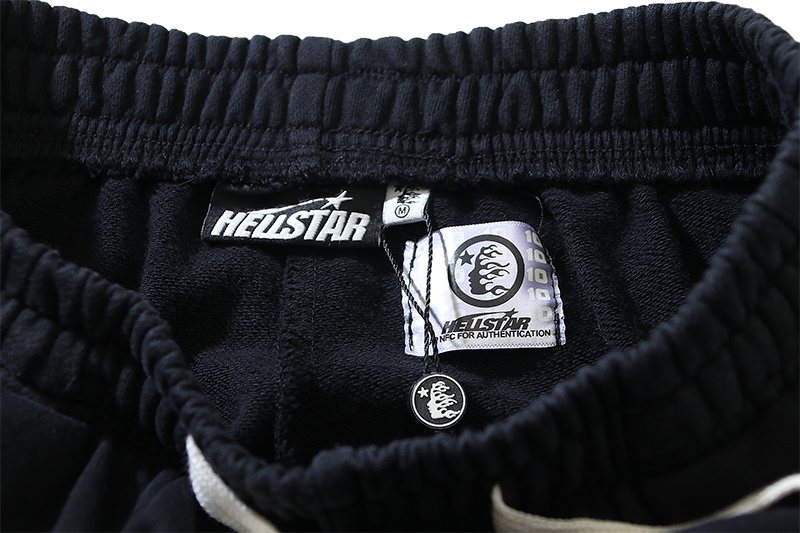 HS Washed Black Pink Graphic Flared Sweatpants ¡ª neck_label