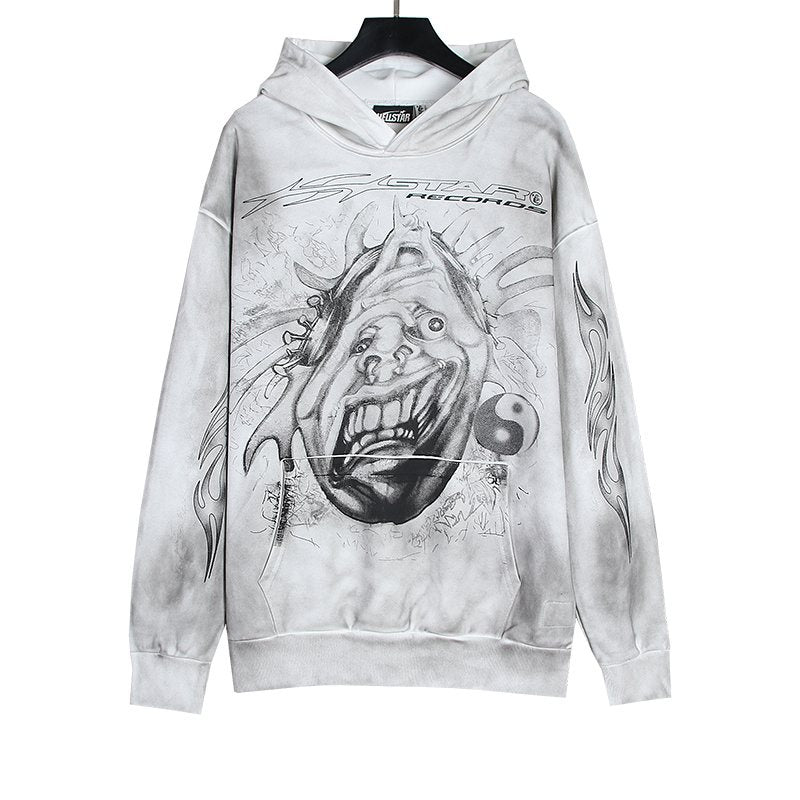 HS Records Graphic Washed Hoodie ¡ª hero