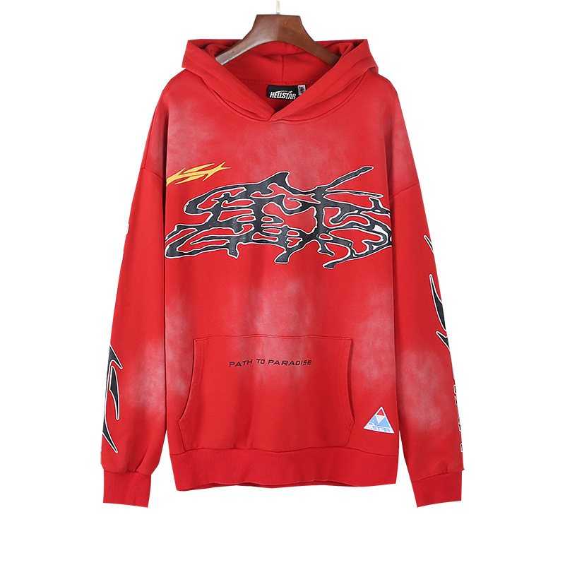 HS Washed Red Graphic Hoodie ¡ª hero