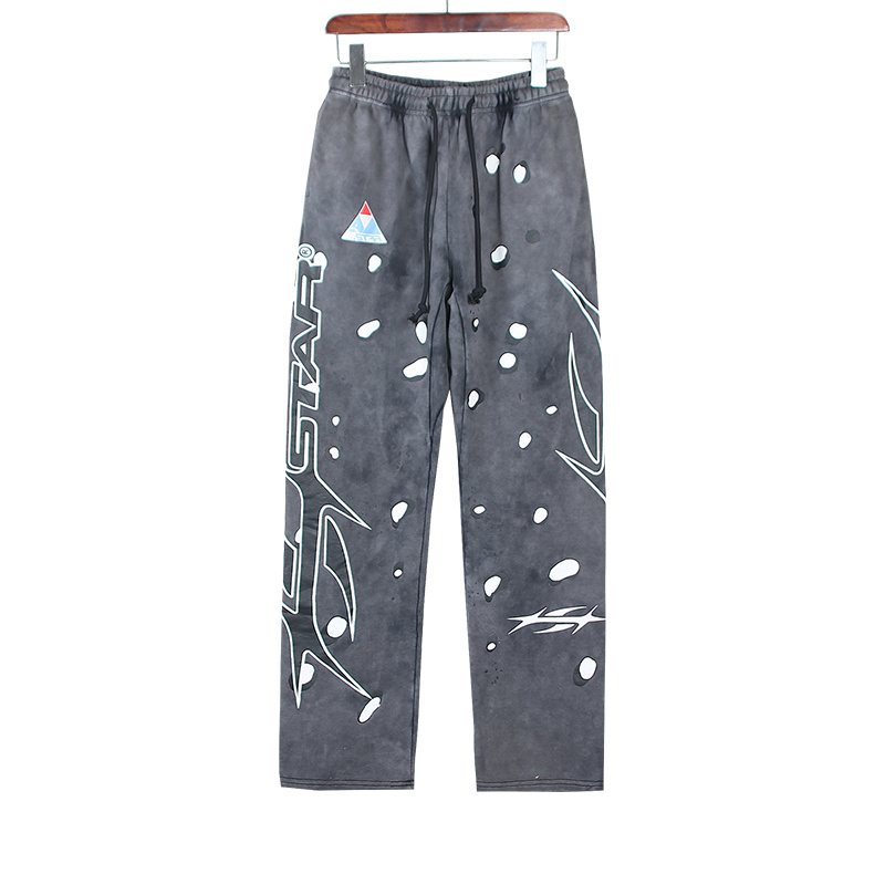 HS Washed Dark Gray Graphic Sweatpants ¡ª hero