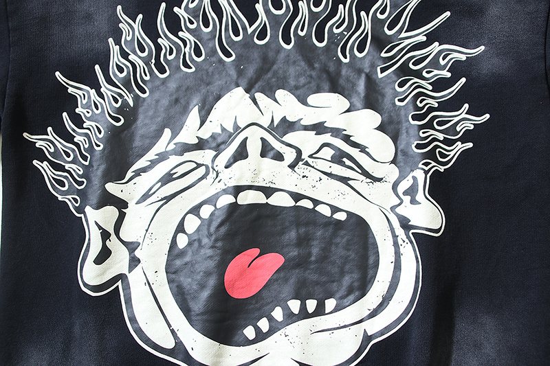 HS Records Graphic Hoodie ¡ª detail