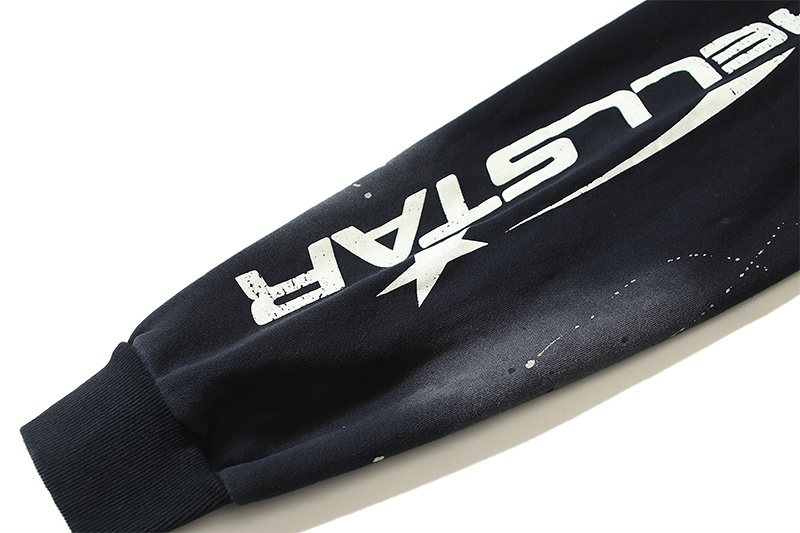 HS Paint-Splatter Zip-Up Hoodie ¡ª detail