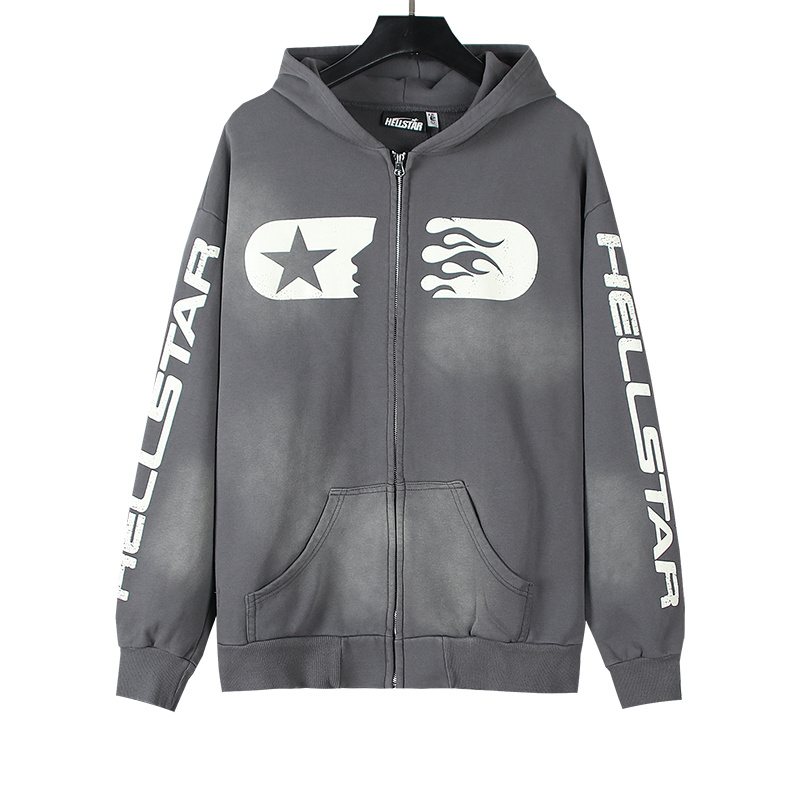 HS Star & Flame Graphic Zip Hoodie ¡ª hero