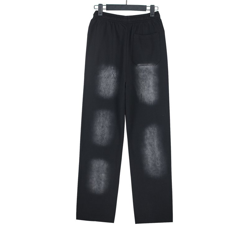 HS Washed Black Logo Sweatpants ¡ª back