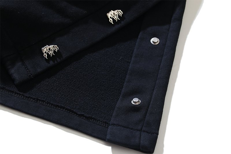 HS Flame Logo Washed Sweatpants ¡ª detail