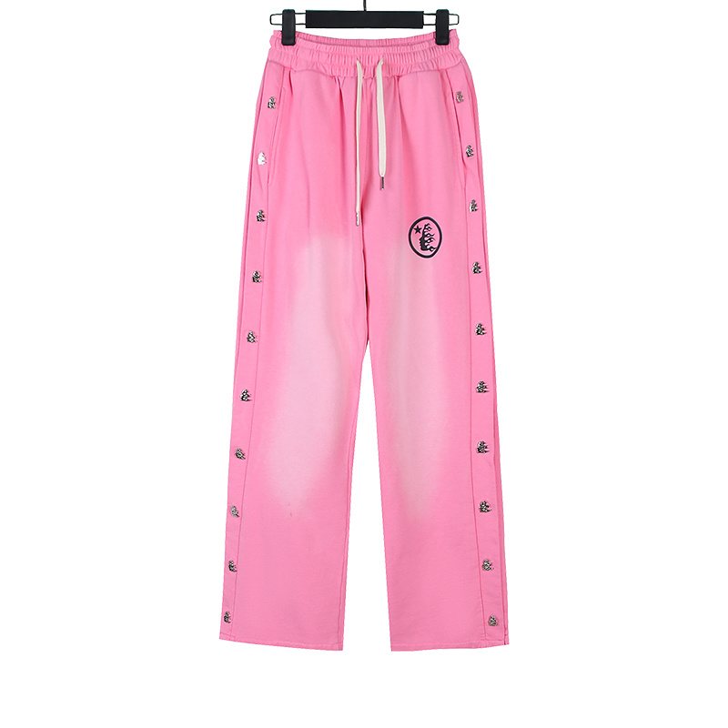 HS Flame Logo Washed Sweatpants ¡ª front