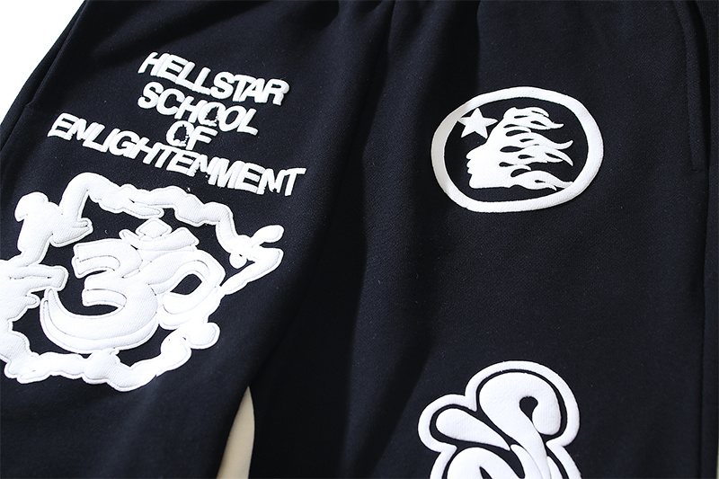 HS School of Enlightenment Micro-Flare Sweatpants ¡ª detail