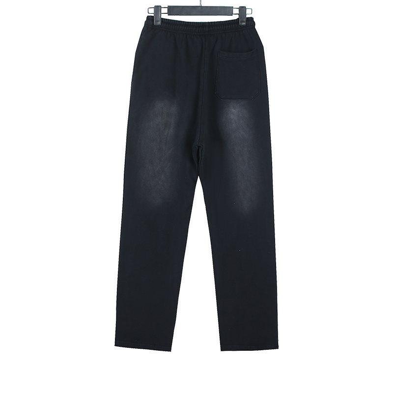 HS Washed Black Front Graphic Sweatpants ¡ª back