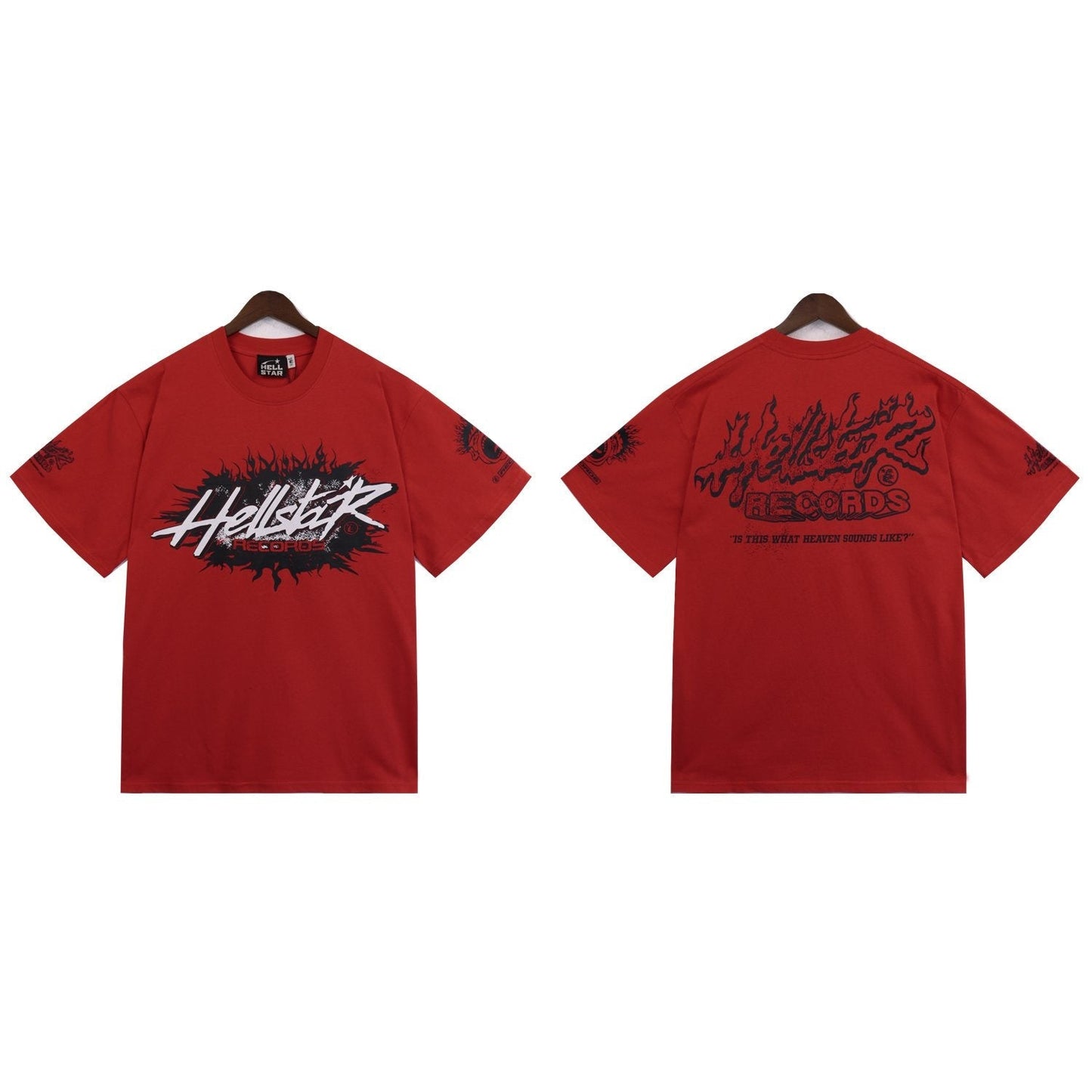 HS Records Flame Graphic T-Shirt ¡ª front