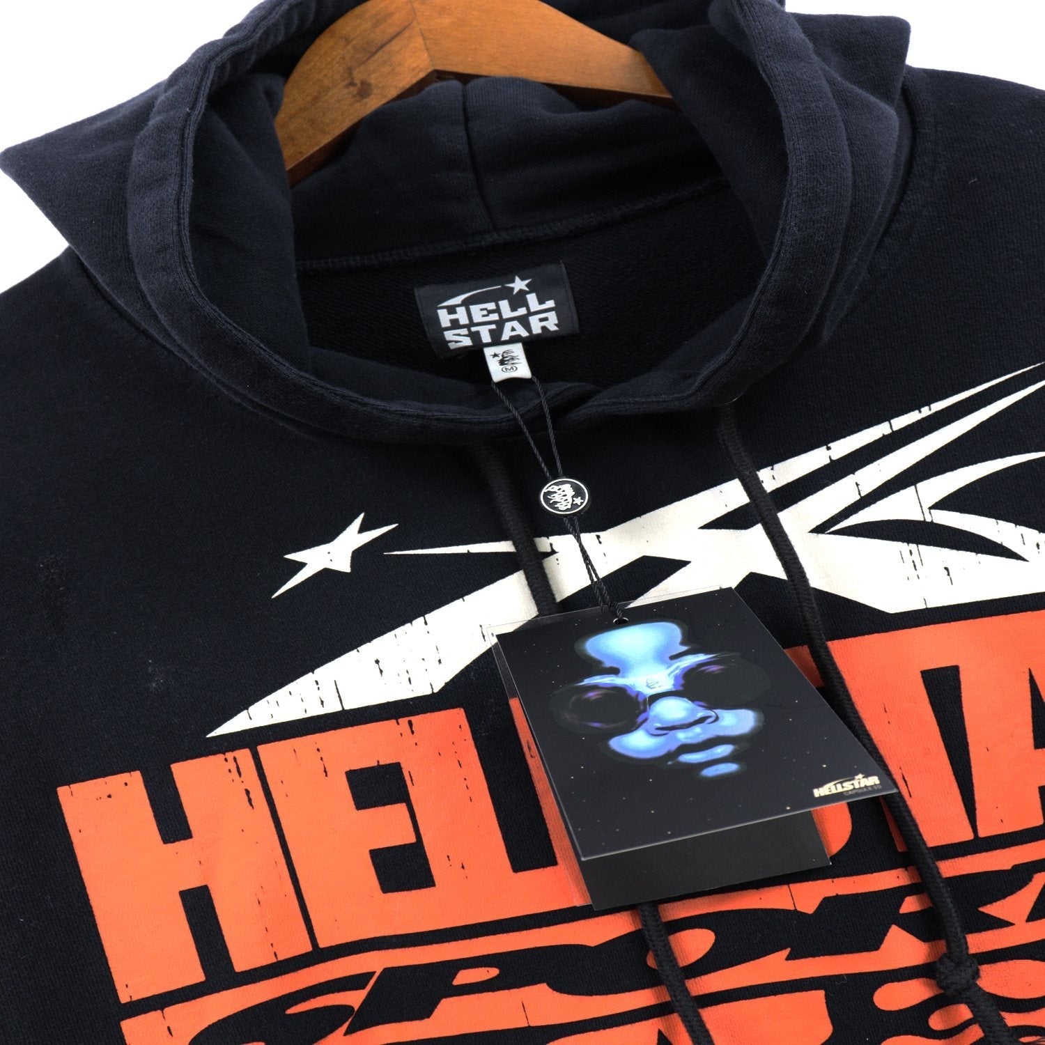 HS Skull Graphic Hoodie & Sweatpants Set ¡ª detail
