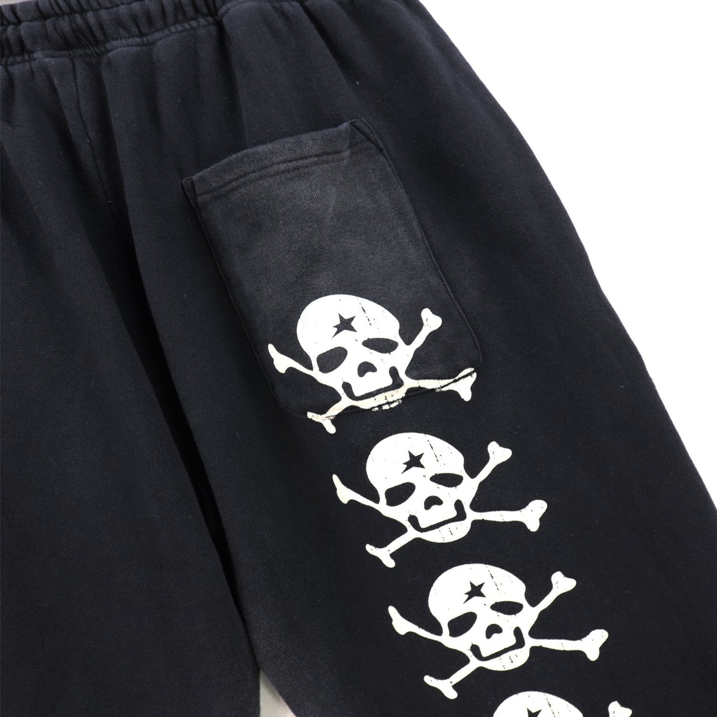 HS Skull Graphic Hoodie & Sweatpants Set ¡ª detail
