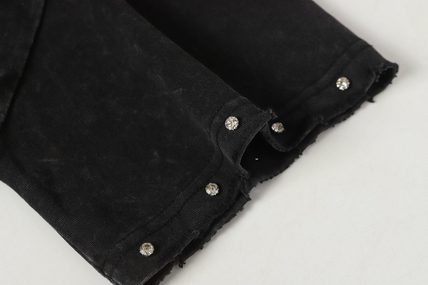 HS Bigger Than Satan Studded Graphic T-Shirt ¡ª detail