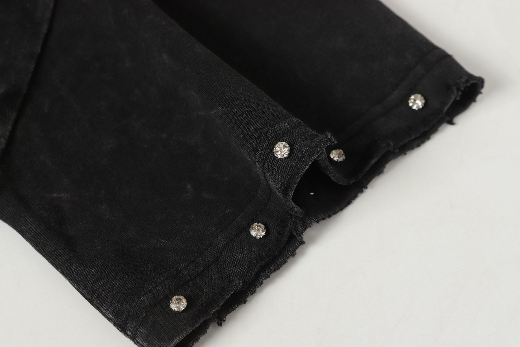 HS Bigger Than Satan Studded Graphic T-Shirt ¡ª detail