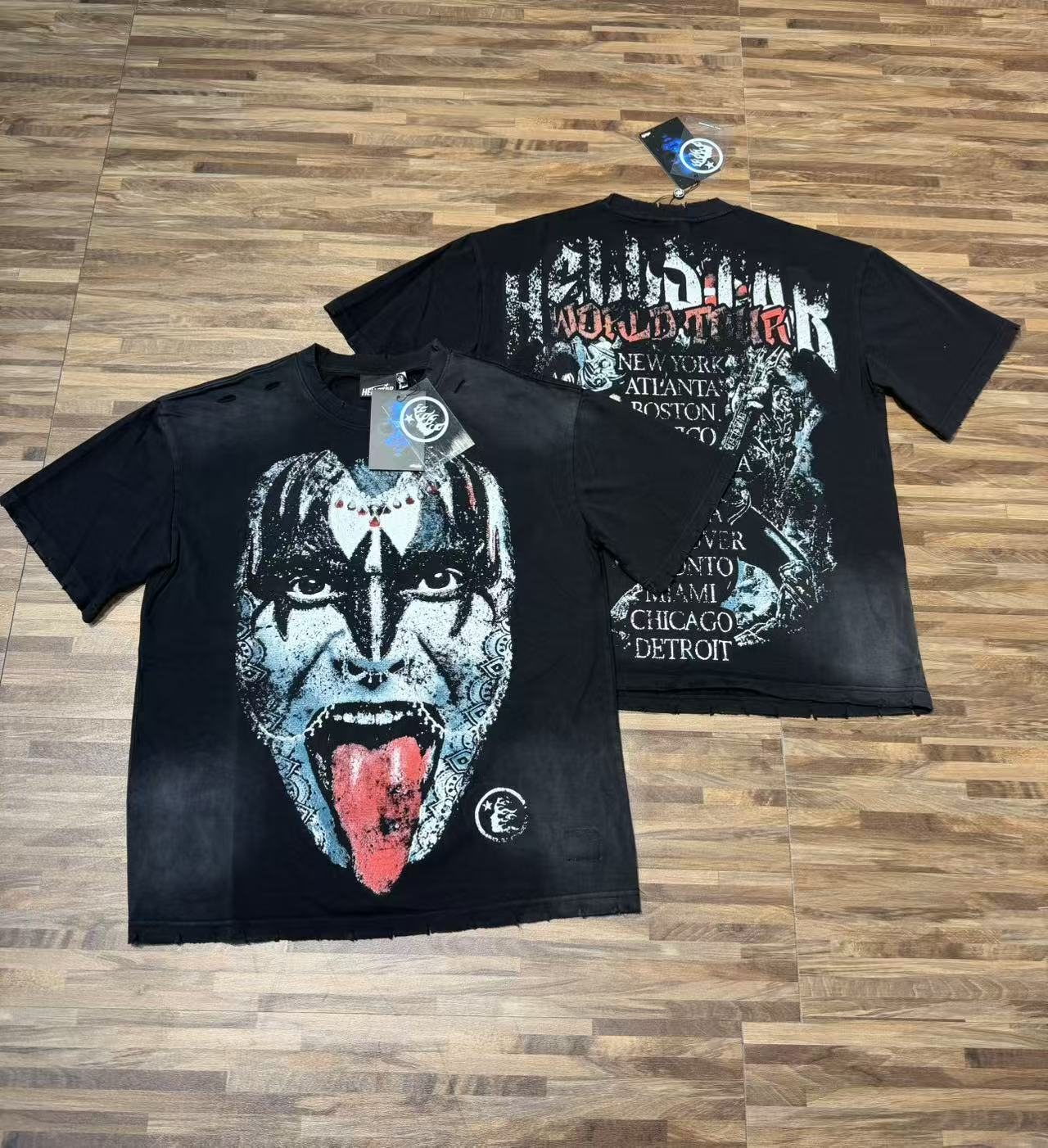 HS Tour Graphic Distressed Short-Sleeve T-Shirt ¡ª context