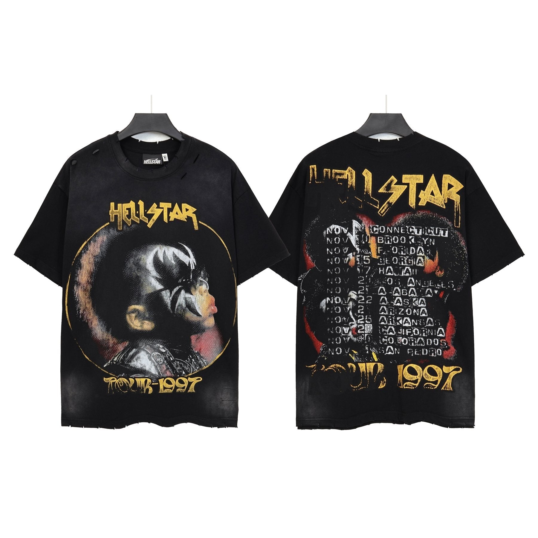 HS Tour 1997 Distressed Graphic T-Shirt ¡ª front