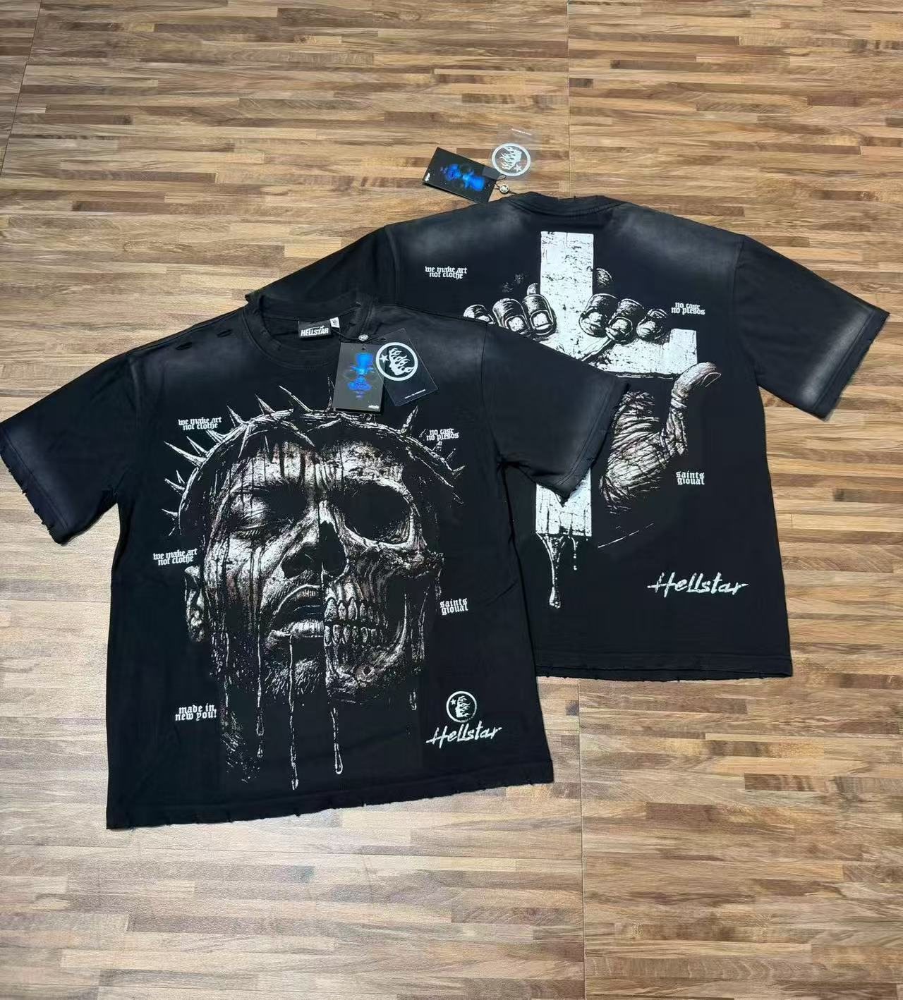 HS Skull Crown Graphic T-Shirt ¡ª context